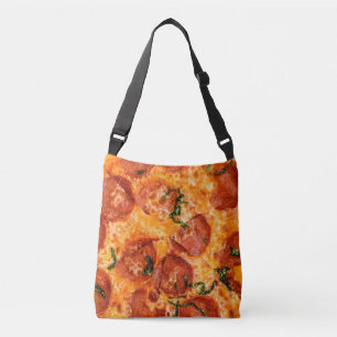 BOLSO CRUZADO PEPPERONI PIZZA 2 TOTE BAG