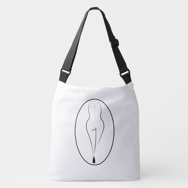 Bolso Cruzado Perla de Afrodite - Logo (Anverso)