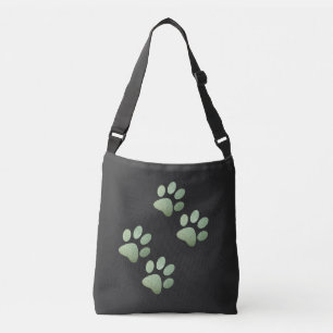 Bolso Cruzado Perro de amigos brillante verde