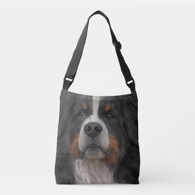 Bolso Cruzado Perro de montaña de Bernese (Anverso)