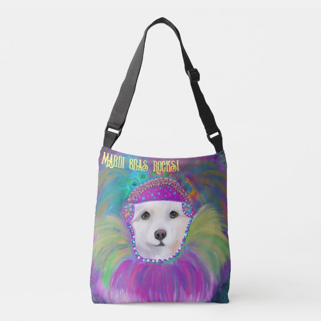Bolso Cruzado Perro esquimal americano (Anverso)