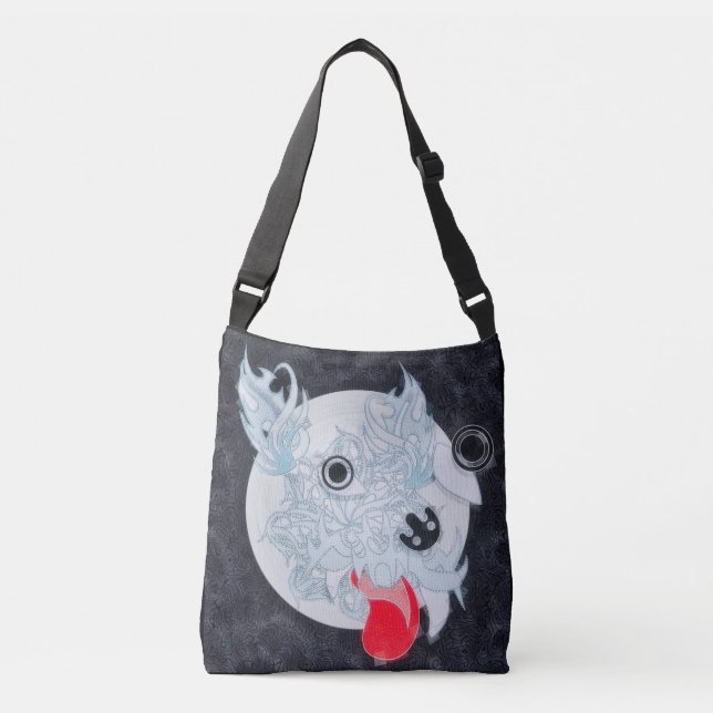 Bolso Cruzado Perro feliz (Anverso)