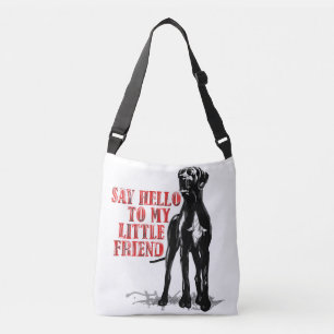 Bolso Cruzado Perro grande, amigos pequeños