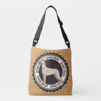 Bolso Cruzado Perro Lover Great Dane Tan BackGround