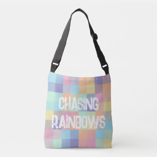 Bolso Cruzado Persiguiendo las lluvias Pastel Colores Búfalo Com
