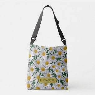 Bolso Cruzado Personalice - la margarita alegre, brillante