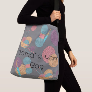 Bolso Cruzado Personalizable Crossbody Yarn Bag
