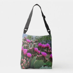 Bolso Cruzado Personalización Nombre Cactus Flor Pear Rápido