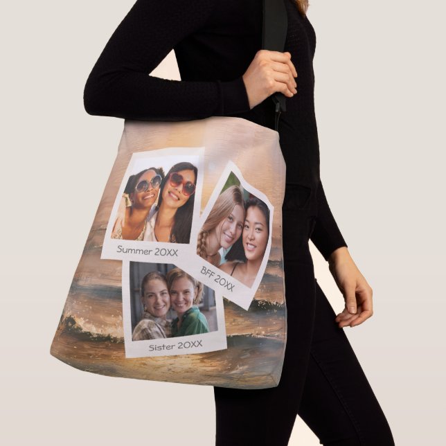 Bolso Cruzado Personalizado con SEIS FOTOS (Detalle)