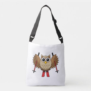 Bolso Cruzado Personalizado de esquiar de búho