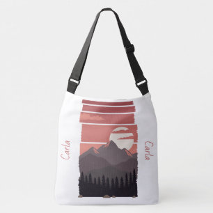 Bolso Cruzado Personalizado de las montañas Adorables Bonitos  