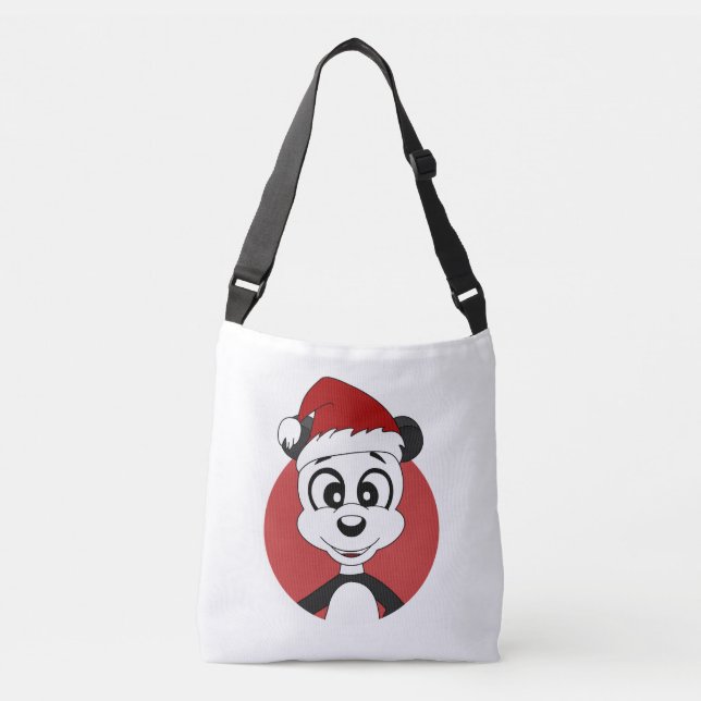 Bolso Cruzado personalizado de navidades con el cuerpo cruzado d (Anverso)