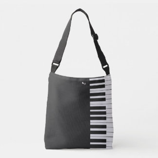 Bolso Cruzado Personalizado elegante estilo moderno nota musical