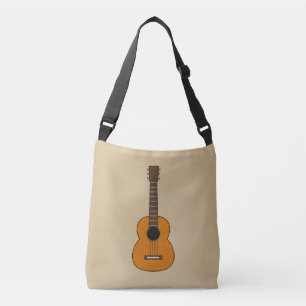 Bolso Cruzado Personalizado simple de guitarra acústica