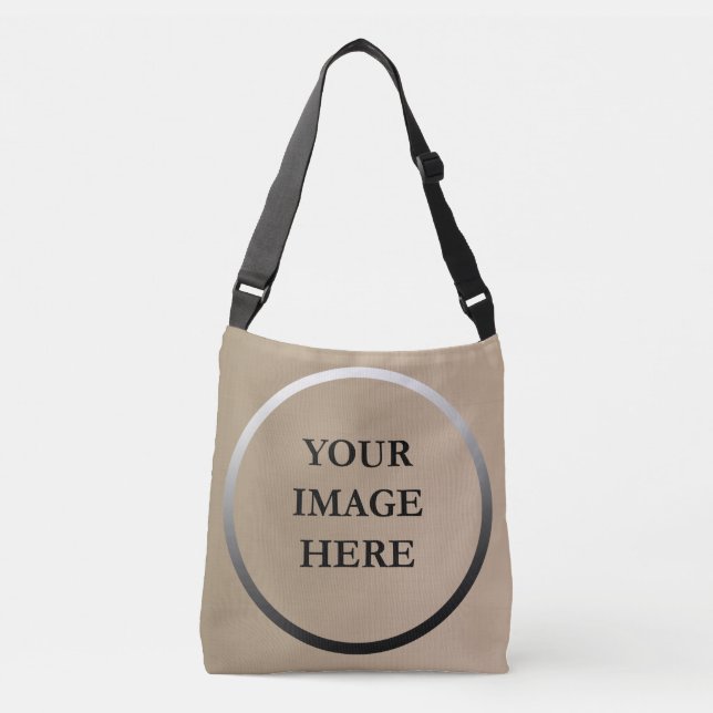 Bolso Cruzado Personalizado su imagen aquí (Anverso)