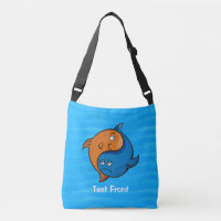 Personalizado Yin Yang Fish
