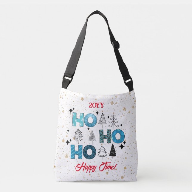Bolso Cruzado Personalizar de Santa Claus (Anverso)