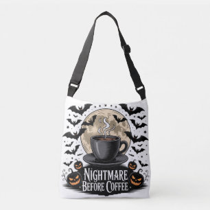 Bolso Cruzado Pesadilla antes del café Halloween