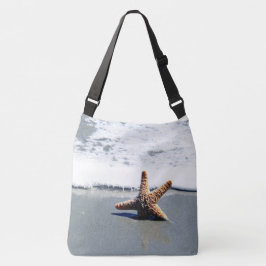 Bolso Cruzado Pescado estelar único lavado en la zona de Ashore