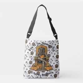 Bolso Cruzado 🤍 Pharaoh Blanco Mummy Tote Bag 👑 🎃