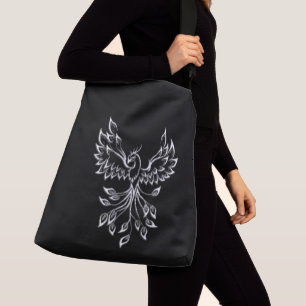 Bolso Cruzado Phoenix Rises en Negro
