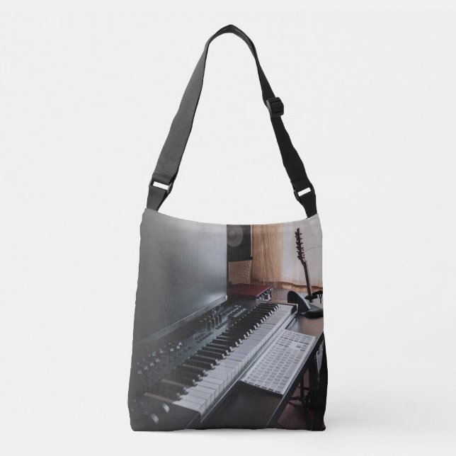 Bolso Cruzado Piano asombroso (Anverso)