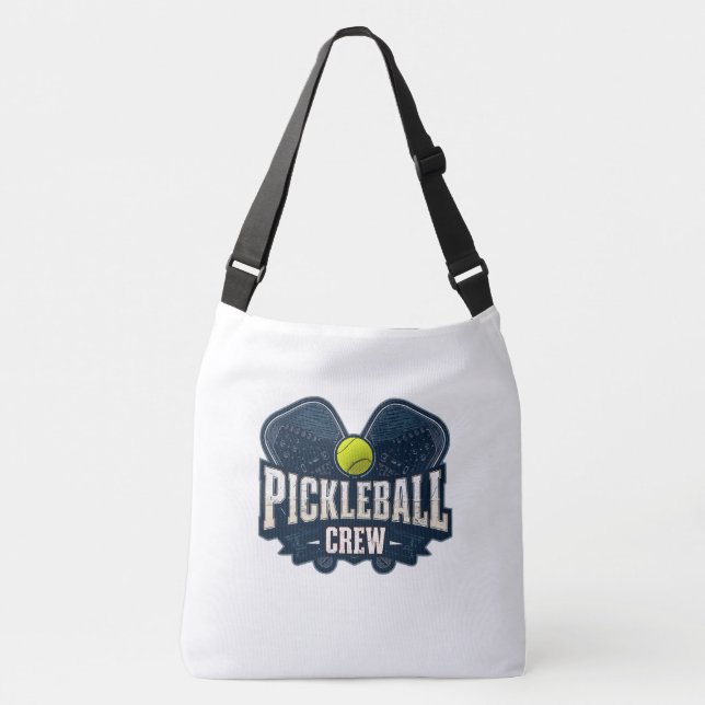 Bolso Cruzado Pickleball Crew Tote Bag – Pickleball Player Shoul (Anverso)