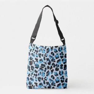 Bolso Cruzado Piel leopardo Cheetah: tinte vinícola acuarela