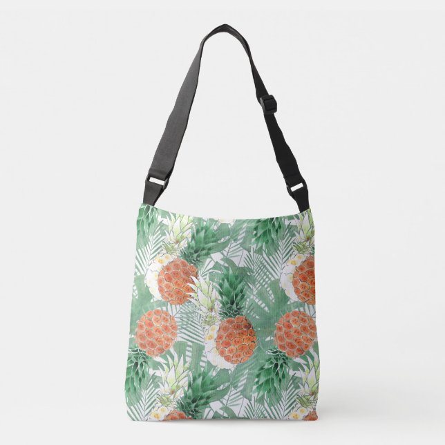 Bolso Cruzado Piñas, parejas dulces. (Anverso)
