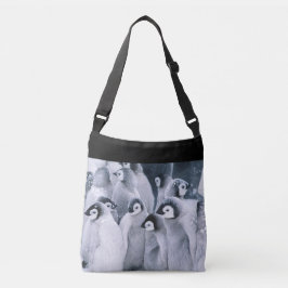 Bolso Cruzado Pingüinos en nieve
