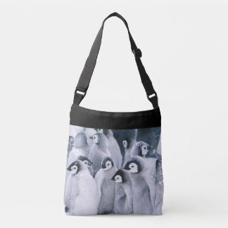 Bolso Cruzado Pingüinos en nieve