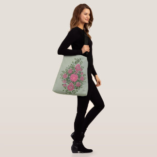 Bolso Cruzado Pink Floral Spray