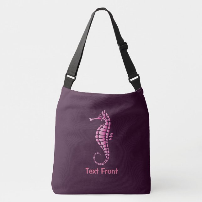 Bolso Cruzado Pink Seahorse (Anverso)