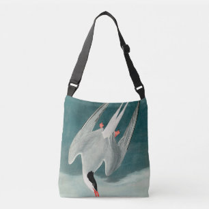 Bolso Cruzado Pintado de vida silvestre del Ártico Tern Audubon