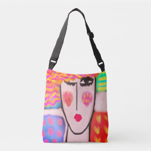 Bolso Cruzado Pintura abstracta original