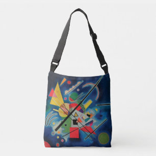 Bolso Cruzado Pintura azul de Wassily Kandinsky