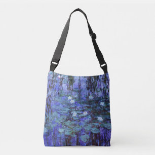 Bolso Cruzado Pintura de Blue Water Lilies de Claude Monet