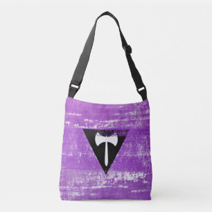 Bolso Cruzado Pintura de Orgullo Lesbiano (Labrys)