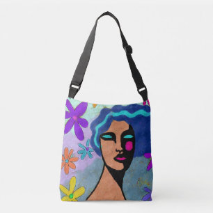 Bolso Cruzado Pintura digital abstracta original