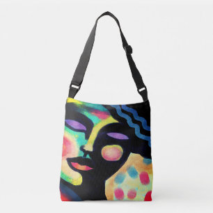Bolso Cruzado Pintura digital abstracta original