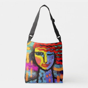 Bolso Cruzado Pintura digital única