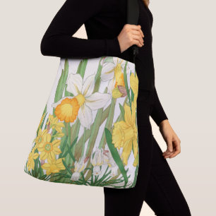 Bolso Cruzado Pintura en bloque de madera de narciso, Tanigami K