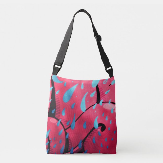 Bolso Cruzado pintura húmeda (Anverso)