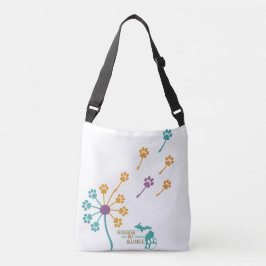 Bolso Cruzado Pintura Imprime Dandelion Crossbody o Shoulder Bag