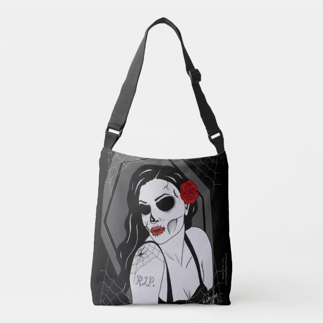 Bolso Cruzado Pinup muerto (Anverso)