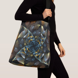 Bolso Cruzado PinWheel Abstract Art Cross Body