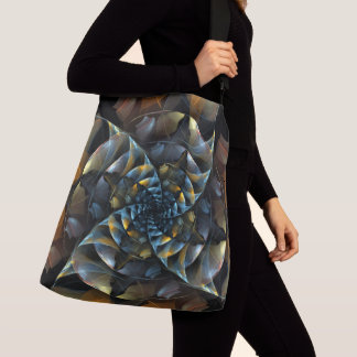 Bolso Cruzado PinWheel Abstract Art Cross Body