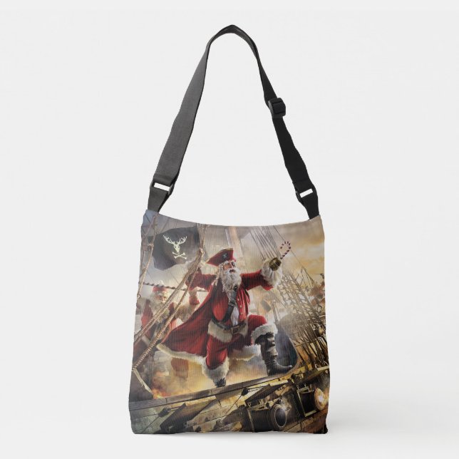 Bolso Cruzado Pirata Santa (Anverso)