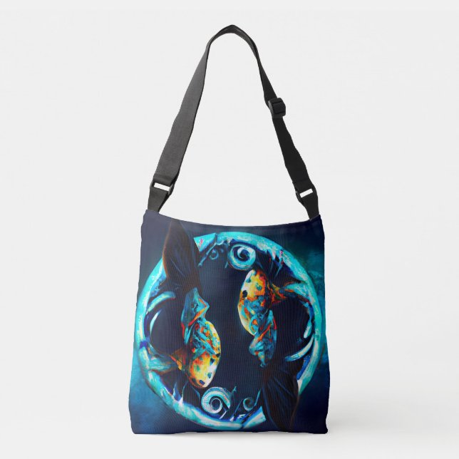 Bolso Cruzado Pisos tribales (Anverso)