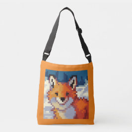 Bolso Cruzado Pixelart, Pixel Art, Fox, vos